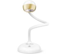 MelodySusie Gooseneck Cordless UV Nail Lamp with Adjustable Light Angle, S-Pro09M 2-in-1 Rechargeable Fast Curing Nail Dryer Cures All Gels, Especially Rhinestone Glue & Liner Gel Polish Golden