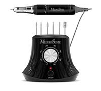 MelodySusie Multifunctional Desktop Nail Drill, SC320I 30000RPM E-File with Bit Holders & Elegant Design for Manicure Trimming, Shaping & Gel Removal, Ideal for Nail Artists & Home Use (Black)
