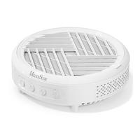 MelodySusie Nail Dust Collector, HPro Compact Vacuum Fan Dust Collector with Reusable Filter, Powerful Nail Dust Extractor for Nail Salon, White