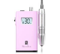 MELODYSUSIE Scamander Nail Drill Electric Nail Files Portable Rechargeable E File Kit 30000RPM, Professional Electric Manicure and Pedicure Set Electronic Equipment for Acrylic Nails, UK (Purple)