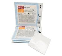 Melolin 5cm x 5cm Sterile Non-Adherent Dressings - Pack of 25 | Low-Adherent, Highly Absorbent Wound Care Pads for Minor Burns, Cuts, Abrasions, and Post-Surgical Care | SterlingSquare