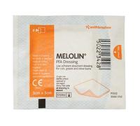 Melolin 5cm x 5cm x 1 Single Dressing | Low Adherent Absorbent Dressing Wounds Abrasions Burns