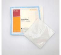 MELOLIN Sterile Non-Adherent Dressings - Qty 10, Individual Packs, Available in S, M/L, & XL, Ideal for Wound Care, Non-Stick Gauze (M/L Wound, 10cm x 10cm)