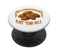 Melomakarona Cookies With Walnuts In Festive Eat ’Em All PopSockets Adhesive PopGrip