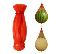 Melon Hammock Watermelon Nets, 50 Pack Heavy Duty Reusable Melon Cradle, Hanging Watermelon Mesh Bags with Drawstring for Garden Trellis, Vertical Growing Support, Melons, Honeydew, Pumpkins