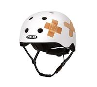 Melon Urban Active Plastered Helmet - White Matt, Medium/Large 52-58 cm