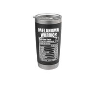 Melonama Warrior Skin Cancer Stainless Steel Insulated Tumbler