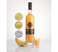 Meloncello Cream Liqueur 700ml- Dolce Cilento Italian Meloncello Cream Liqueur Cantaloup Melon (3 Medals) - Smooth Creamy Dessert Drink, Serve Chilled or with Ice Cream