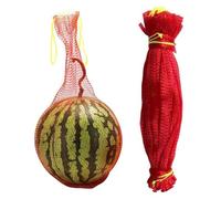 Melons Hammock Pack Of 100 Watermelon Nets - Heavy Duty Fruit Hammock, High Bearing Capacity Melons Cradle, Reusable Cantaloupes Hanging Mesh Bag, Vertical Garden Growing, For Cantaloupe Honeydew