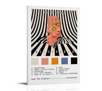 Melophobia Cage The Elephant Waterproof And Stain Resistant Wall Paintings High-definition Spray Painted Decorative Paintings Study And Coffee Shop Decorations Fade ResistantFrame-style24x36inch(60x90