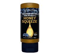 Melora 100% Pure & Certified Mānuka Honey Squeeze Bottles (Blueberry)