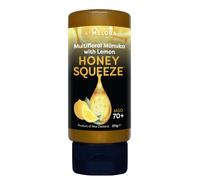 Melora 100% Pure & Certified Mānuka Honey Squeeze Bottles (Lemon)