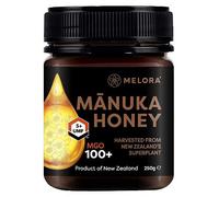 Melora Genuine Manuka Honey - 100 MGO, 250g - 5+ UMF - 100% Pure & Traceable Manuka from New Zealand