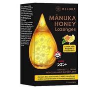 Melora Manuka Honey And Propolis Lozenges Lemon And Peppermint 12S