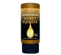Melora Manuka Honey Squeeze Bottle, Natural, New Zealand Certified