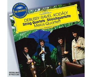 Melos Quartet - Debussy: String Quartet in G minor, Op.10 / Ravel: String Quartet in F major (1903) / Kodaly: String Quartet No.2, Op.10 (DG The Originals)