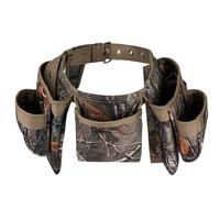 MELOTOUGH 14-Pocket Camo Tool Belt Combo with Pouches for Electrician & Carpenter, Heavy Duty Adjustable Work Utility Belt for Men, Industrial-Grade Tool Rig Organizer, Work Apron
