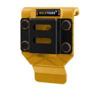 MELOTOUGH Drill Belt Clip,Drill Holder for Tool Belt,Measuring Tape Holder for Impact Driver,Tape Measure (Yellow)