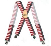 MELOTOUGH Men's Suspenders Fully Elastic 2 inch Wide X back Heavy Duty Work Suspenders, Usa, S, M, L , XL