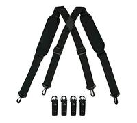 MELOTOUGH suspenders,Duty Belt Suspenders with Padded Adjustable tool belt Suspenders