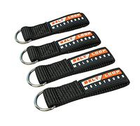 MELOTOUGH Suspenders Loop Attachment Heavy Duty Belt Loops Attachment fits 2.25-2.5 inch Belt Connectors, 4 Pack