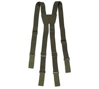 MELOTOUGH Tactical Suspenders Police Suspenders for Duty Belt with Durable Suspender Loop up 2.25 inch, Army Green, One Size