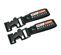 MELOTOUGH Work Glove Holder Glove Strap Quick Leash With Alligator Clip…, Black, 2 Count (Pack of 1)
