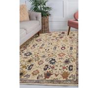 Melrose Astoria Modern Traditional Tapestry Cream Design X-Large Indoor Area Rug 200/285Cm