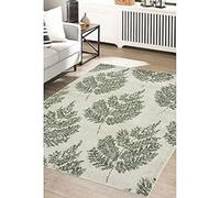 Melrose Chateau Soft Leaf Green Small Indoor Area Rug 080/150