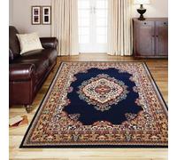 Melrose Colorama Traditional Navy Area X-Large Indoor Rug 200/290Cm