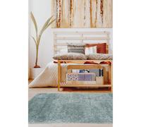 Melrose Laguna Super Soft Shaggy Duckegg Area Rug 200/290Cm