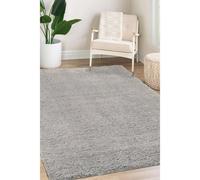 Melrose Laguna Super Soft Shaggy Silver Area Rug 160/230Cm