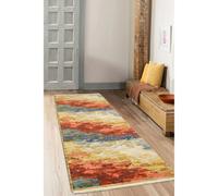 Melrose Persian Inspired Multi Blend Colours Large Indoor Area Runner Rug 068/235Cm