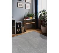 Melrose Relay Classic Mixed Fibres Grey Colour Medium Area Rug 100/150Cm