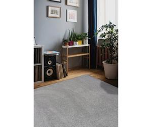 Melrose Relay Classic Mixed Fibres Grey Colour Medium Area Rug 100/150Cm