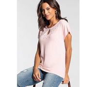 Melrose Round Neck T-Shirt Pink