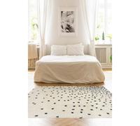 Melrose Spotty Mono Shaggy High Pile Large Area Indoor Rug 160/230Cm