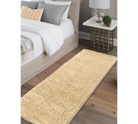 Snug Plain Honey 60X200cm Rug, Yellow