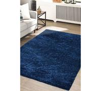 Homemaker Snuggly Plain Navy Rug 160x230cm Blue