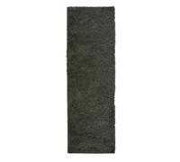 Melrose Venus Shaggy High Pile Anthracite Runner Rug 067/200Cm