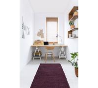 Homemaker Jazz Shaggy Plum 67X200, Purple