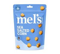 Mel's Kitchen Sea Salted Corn Kernels 125g - Extra Crunchy Roasted Corn Snack - High in Fibre - Vegetarian Friendly - Perfect for Lunchboxes & Snacking