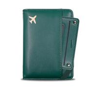 Melsbrinna Passport Holder with Card Pocket, green, Fashion