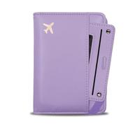 Melsbrinna Passport Holder with Card Pocket, purple, Fashion