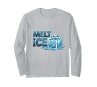 Melt Ice Abolish Ice Protest Immigration Activist Long Sleeve T-Shirt
