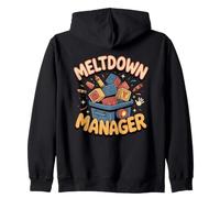 Meltdown Manager Daycare Provider Zip Hoodie