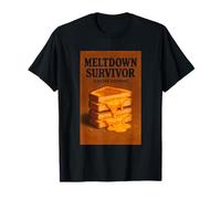 Meltdown Survivor | Cheese Edition | Food Humor T-Shirt
