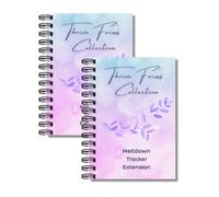 Meltdown Tracker - Pack of 2 | Thrive Focus Collection | Autism & ADHD Behaviour Log | Special Needs Parenting | Sensory Overload & Emotional Regulation Tracker | A6 Wire-Bound Organiser