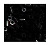 Melting Beads Refill Kit 2.6mm EVA Pixel Art Craft Supplies for Kids | Premium EVA beads with smooth finish for high definition art, designed for creative kids and adults Black