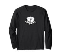 Melting Ice Cube Protest Against Immigration Enforcement Long Sleeve T-Shirt